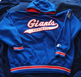 VINTAGE 90S STARTER SCRIPT CAPUCHON TRUI ( LICHT GEBRUIKT  ) NEY YORK GIANTS ZELDZAAAAM