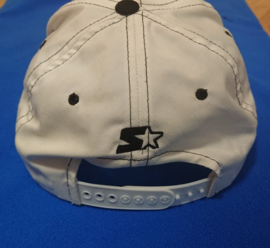 VINTAGE 90 STARTER ACADEMY ARCH PET WIT ( ZELDZAAM ) ( LICHT GEBRUIKT ) ATLANTA BRAVES