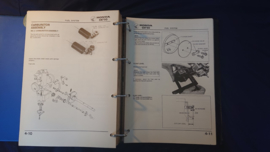 WERKPLAATS HANDBOEKEN 11X IN MOOIE MAP ( ZELDZAAAAM )