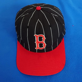 VINTAGE 90S STARTER PINSTRIPE PET ( LICHT GEBRUIKT ) BOSTON RED SOX