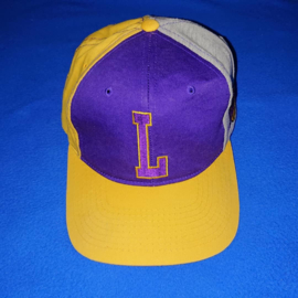 VINTAGE 90S STARTER LETTERMAN PET ( NIEUW ZOND TAG ) LOS ANGELES LAKERS ( ZELDZAAM )