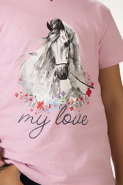 ** HKM T-shirt 'Horse Spirit'