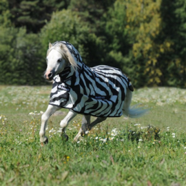 ** Bucas Vliegendeken 'Buzz-Off Zebra', Full Neck