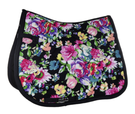 HKM Zadeldek 'Black Flower', Limited Edition