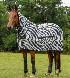 ** Bucas Eczeemdeken 'Sweet-Itch Zebra', Full Neck