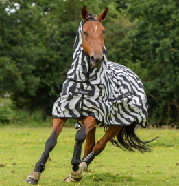 ** Bucas Eczeemdeken 'Sweet-Itch Zebra', Full Neck