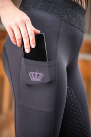 Equestrian Royal Rijlegging 'Lavender Bay', Siliconen Grip