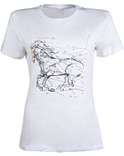 HKM T-shirt 'Geometrical Horse'