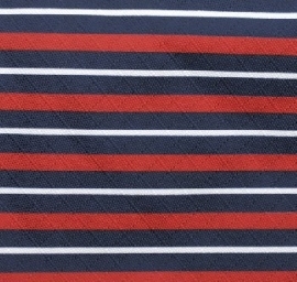 HKM Outdoordeken `Classic Stripe`, fleecegevoerd, 1200 D, Maat 165 en 205