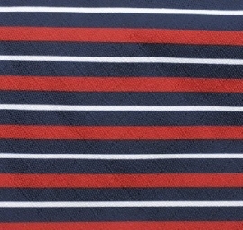 HKM Outdoordeken `Classic Stripe`, fleecegevoerd, 1200 D, Maat 165 en 205