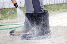 HKM Gevoerde Stalschoen 'Davos' WATERDICHT