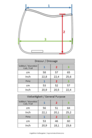 HKM Zadeldek 'Competition', Veelzijdigheid