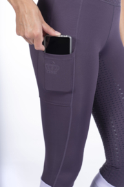 ^Equestrian Royal Rijlegging 'Lavender Bay', Siliconen Grip