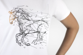 HKM T-shirt 'Geometrical Horse'