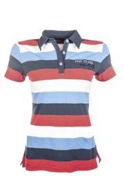 HKM PRO TEAM Poloshirt 'International Stripe', Kinderen