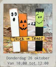 Halloween decoratie, donderdag 26 oktober van 10:00 tot 12:00