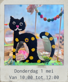 Pimp je lievelingsdier, donderdag 1 mei van 10:00 tot 12:00 uur