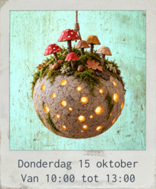 Herfst Droombol, donderdag 15 oktober van 10:00 tot 13:00 uur
