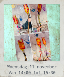 Vlammende Fakkel, woensdag 11 november van 14:00 tot 15:30 uur
