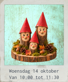Kabouter Familie, woensdag 14 oktober van 10:00 tot 11:30 uur