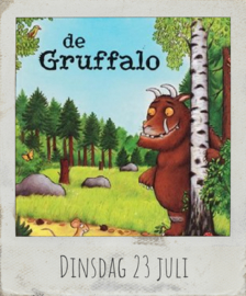 Dinsdag 23 juli, De Gruffalo