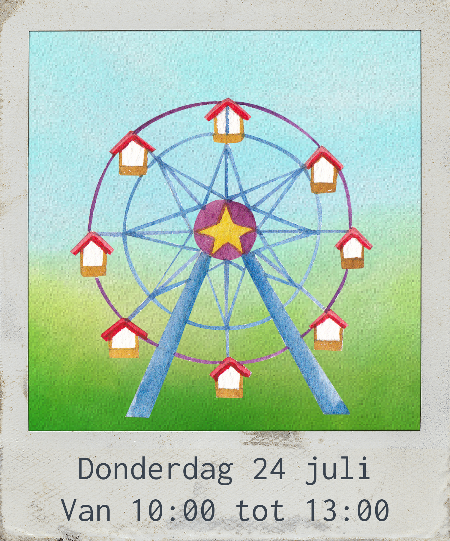 Donderdag 24 juli, Reuzenrad