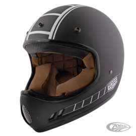 Brad Style Helmet - ECE 2205 Homologated - Black