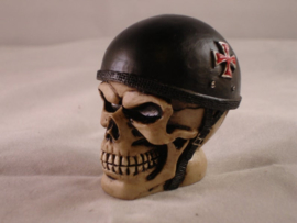Skull Red Cross Helmet Shift Knob - Shifter