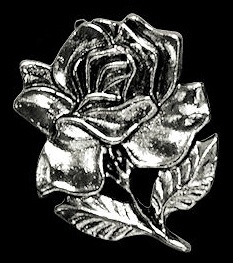 Pin - Blooming Rose -  Large