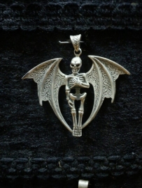 Pendant - Winged Skeleton