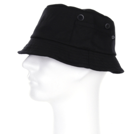 Combat Hat - Bucket Hat - Black