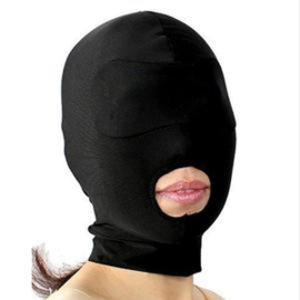 BLACK RIDING BLINDFOLD HOOD