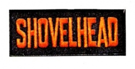 111 - ORANGE PATCH -SHOVELHEAD - HD