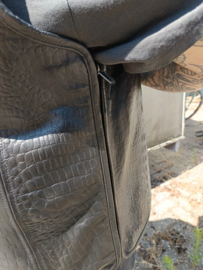 Croco MC Vest - Side Zippers