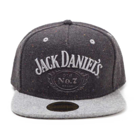 Jack Daniels - Snapback - Adjustable Cap - Tweet Look - Grey Washed