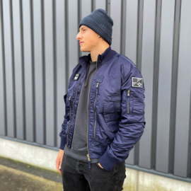 F-35 Flight Jacket - Navy Blue