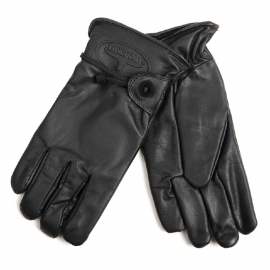 Gloves - Longhorn - Rodeo/Biker Gloves - Black