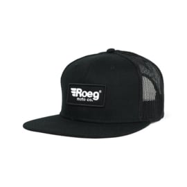 The ROEG® Blake black flatpanel - rapper snapback cap