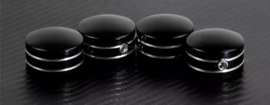 Black Headbolt Covers XL XR EVO Twin-Cam