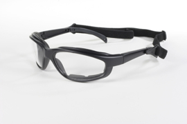 Sunglasses - Kickstart - Freedom - Clear/Black by KD's