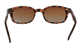 Sunglasses - X-KD's - Larger KD's - X-KD's - 100 Dark Demi Frame/Amber Fade