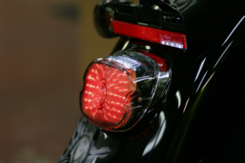 TAILLIGHT BASE - CHROME - 99-20 H-D models