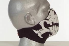Bandero Face Mask - Raptor Skull