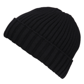 Beanie - Lined - Cold Weather - Black - loc.31.69