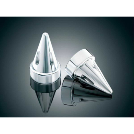 Kuryakyn 1205 Stiletto Axle Nut Caps Pair CLOSEOUT