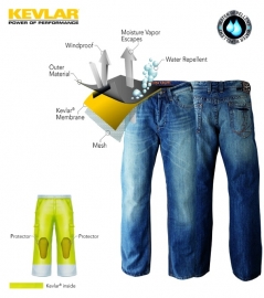 John Doe - Kevlar Jeans - Kamikaze - Light Blue Jeans