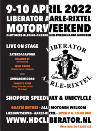 2022 - 09 + 10 April - HDC Liberator treffen - Aarle-Rixtel (NL) - GRATIS!