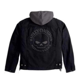 Men's 3 in 1 Skull Willie G Canvas Jacket