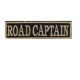 Golden PATCH - Flash / Stick - ROAD CAPTAIN