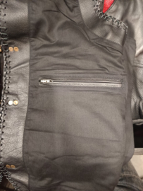 Leather Vest - The Viking - Side Zippers